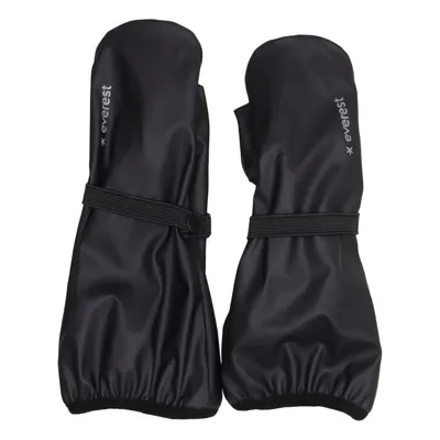 Mittens (Black) from Everest Polyester, Polyurethane