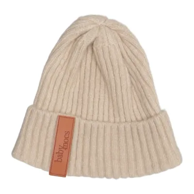 Beanie (Beige) from Baby Mocs