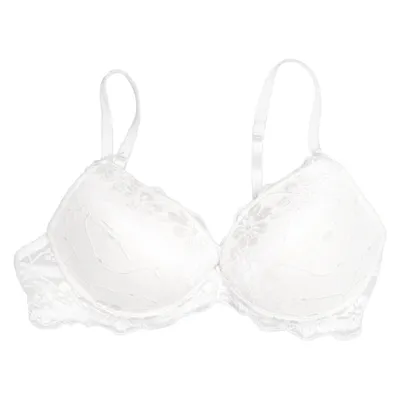 BH (Vit) från Emilia Lingerie Bomull, Elastan, Polyamid