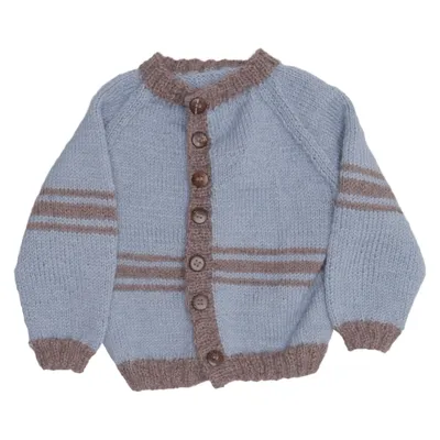 Cardigan (Bleu, Marron)