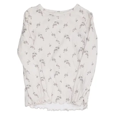 Lange mouwen shirt (Nmgio Bim Ls Slim Top Lil) van Lil' Atelier Elastaan, Organisch katoen