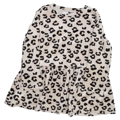 Jurk (Beige, Zwart) van Mywear Young Elastaan, Polyester