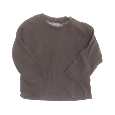 T-shirt à manches longues (Gris) de H&M Coton