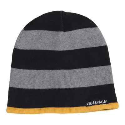 Bonnet (Noir, Gris, Jaune) de Villervalla Coton, Élasthane, Polyester