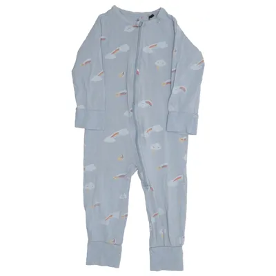 Rompertjes (Blauw, Meerkleurig) van Åhléns Kids Katoen, Elastaan