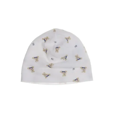 Beanie (Wit) van Ralph Lauren Katoen