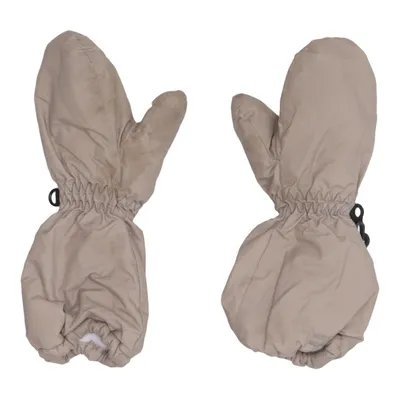 Mittens (Beige) from Thermofibre Polyamide, Polyester
