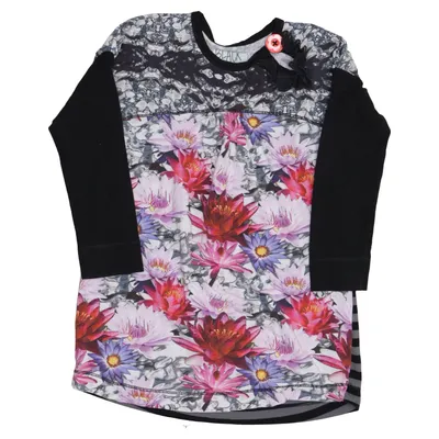 Jurk (Zwart, Meerkleurig) van Phister & Philina Katoen, Elastaan, Polyester, Viscose