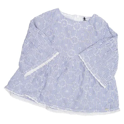 Robe (Bleu, Blanc) de Tartine et Chocolat Coton