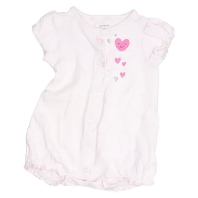 Barboteuse (Rose, Blanc) de Carter's Coton