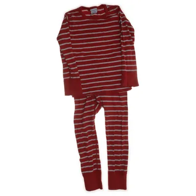 Pyjama (Rood, Wit) van Polarn O. Pyret Organisch katoen