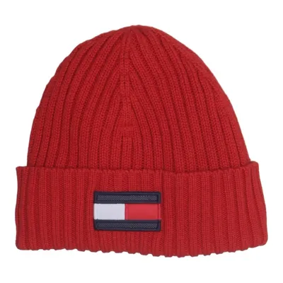 Beaniemössa (Röd) från Tommy Hilfiger Polyester