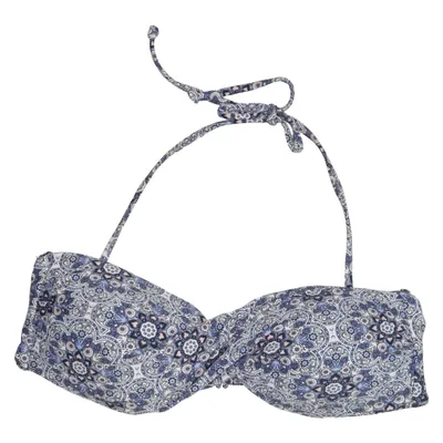 Bikini top (Blue, White, Beige) from Next To Body Elastane, Polyamide