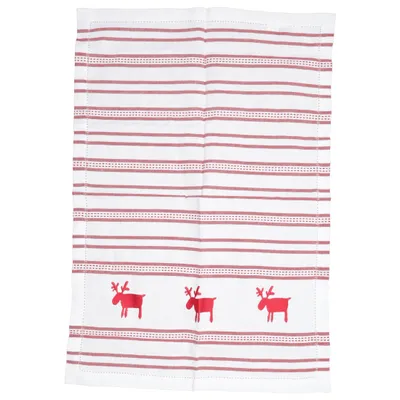 Kitchen towel (White, Red) from Sia