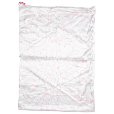 Pillowcase (White, Pink) from Amika Elastane, Polyester