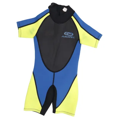 Wetsuit (Zwart, Blauw, Geel) van Aropec Polyamide