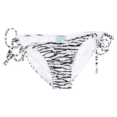 Bikini broekje (Wit, Zwart) van Melissa Odabash Elastaan, Polyamide