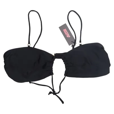 Bikini top (Zwart) van Misspap Elastaan, Polyamide, Polyester