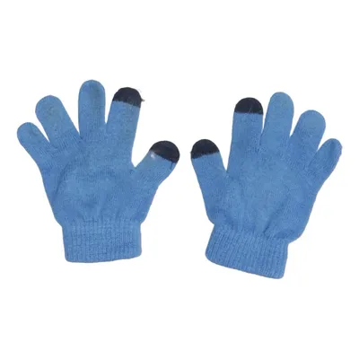 Handschoenen (Blauw) van Line One Acryl, Elastaan, Polyester, Wol