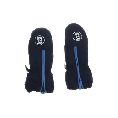 Mittens (Blue, White) from Trollkids Polyester, Polyurethane