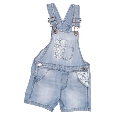 Korte tuinbroek (Blauw) van Dopo Dopo Baby Katoen