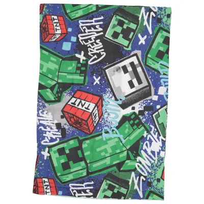 Hovedpudebetræk (Grøn, Blå, Flerfarvet) fra Minecraft