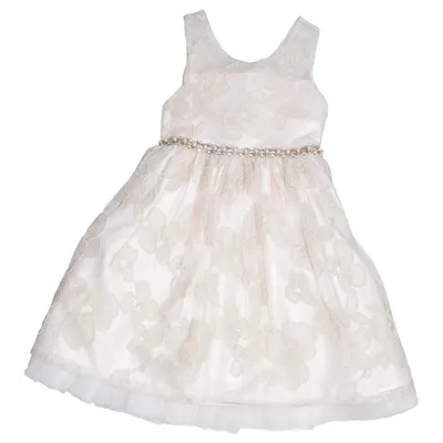 Blomsterpigekjole (Pink) fra American Princess Polyester