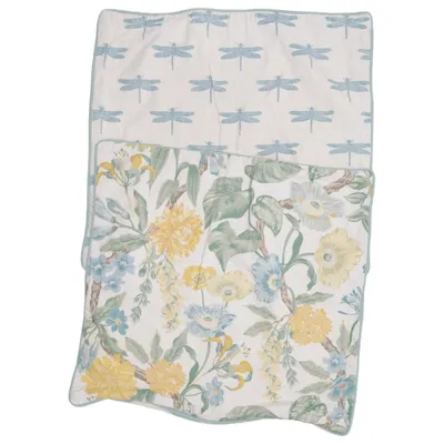 Cushion (Yellow, Blue, Green) from H&M Home Cotton