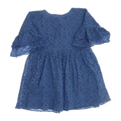 Jurk (Blauw) van Mini Rodini Katoen, Polyamide