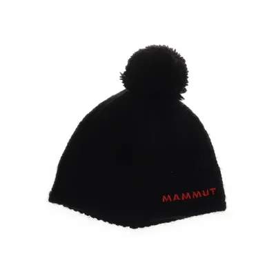 Bobble hat (Black) from Mammut Acrylic, Polyester, Wool