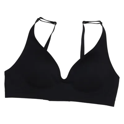 Bralette (Zwart) van Creamy Fabrics Elastaan, Polyamide