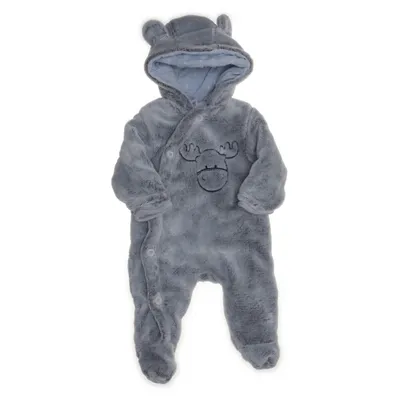Barboteuse (Gris) de Baby Club Coton, Polyester