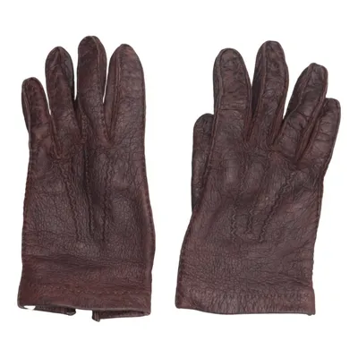 Leather gloves (Brown) from Randers Handsker Leather