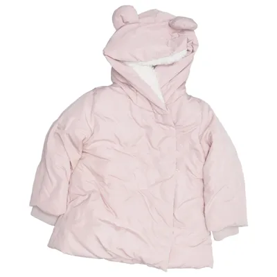 Winterjacke (Pink) von Zara BabyGirl Daune, Feder