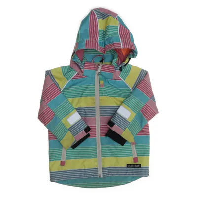 Allvädersjacka (Turkos, Flerfärgad) från Villervalla Polyester
