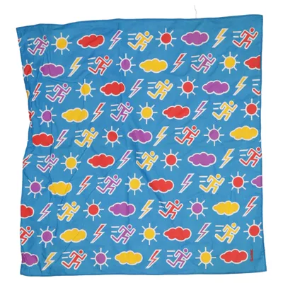 Foulard (Bleu, Multicolore) de Kodak