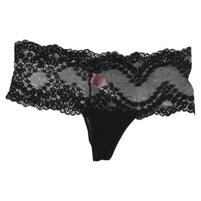Strings (Noir) de Hunkemöller Coton, Élasthane, Polyamide