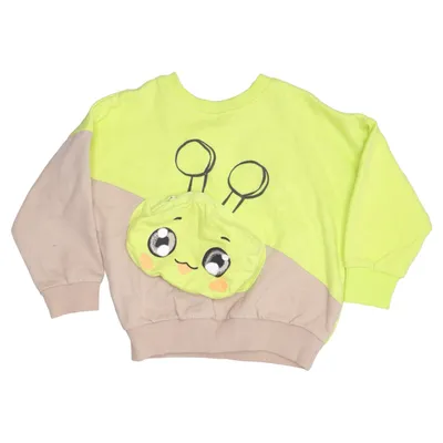 Sweatshirt (Groen, Beige, Meerkleurig) van So Cute Katoen