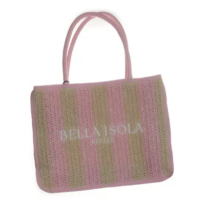 Strandväska (Rosa, Beige) från H&M Polyester