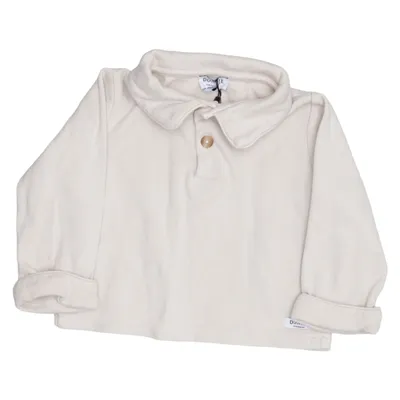 Rugby shirt (Beige) van Donsje Organisch katoen