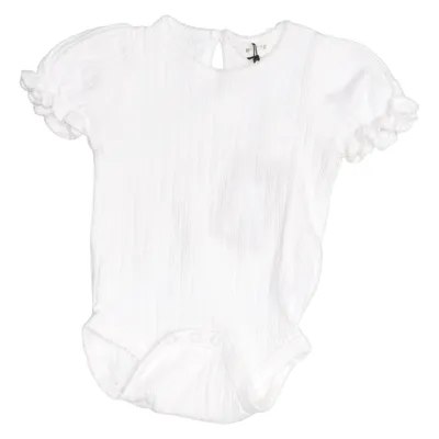 Body (Vit) från Newbie by KappAhl Bomull, Elastan
