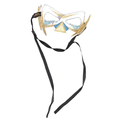 Masquerade-masker (Zilver, Goud, Blauw) van Pellianni