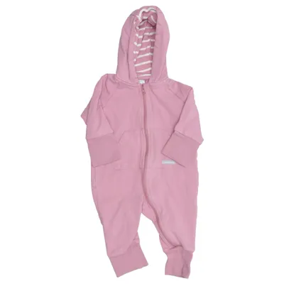 Sparkedragt (Pink) fra Polarn O. Pyret Elastan, Økologisk bomuld