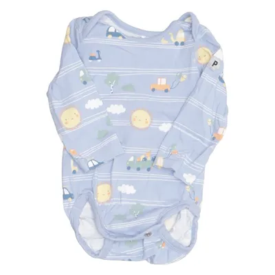 Body (Blue, Multicolored) from Polarn O. Pyret Elastane, Organic cotton