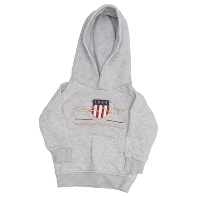 Hoodie (Gray) from GANT Cotton, Polyester