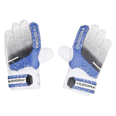Goalkeeper gloves (Blue, White, Black) from Hudora