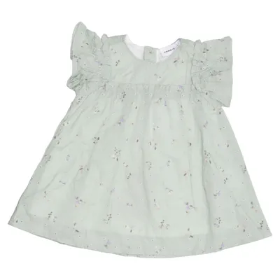 Dress (Green, Multicolored) from Name It Cotton
