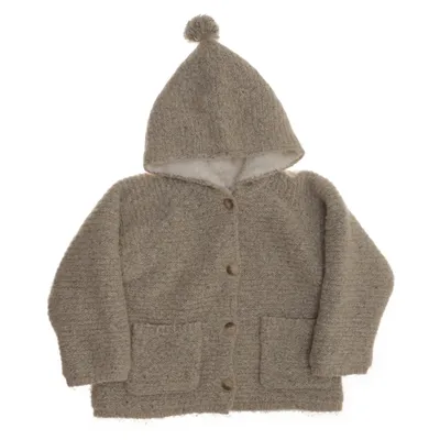 Hoodie (Beige) from Zara Polyester