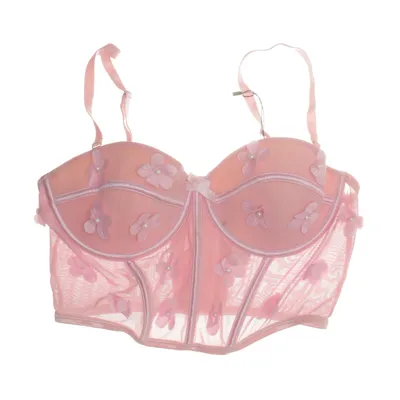 Bustier (Rosa) Elastan, Polyester