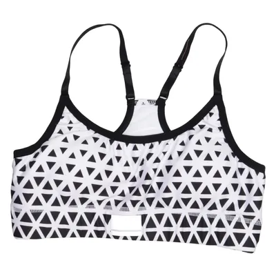 Sports bra (Black, White) from Dcore Elastane, Polyester